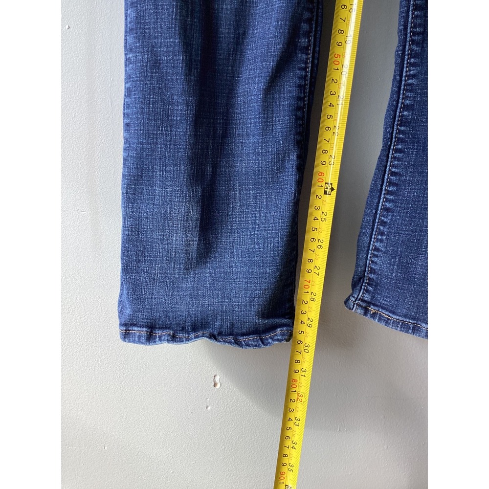 Levis Classic Bootcut Jeans Womens 14 Medium Wash Blue Denim Mid Rise Pants - Picture 4 of 7